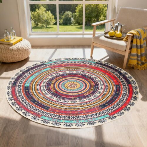 Boho Soft Slip-Resistant Washable Area Rug